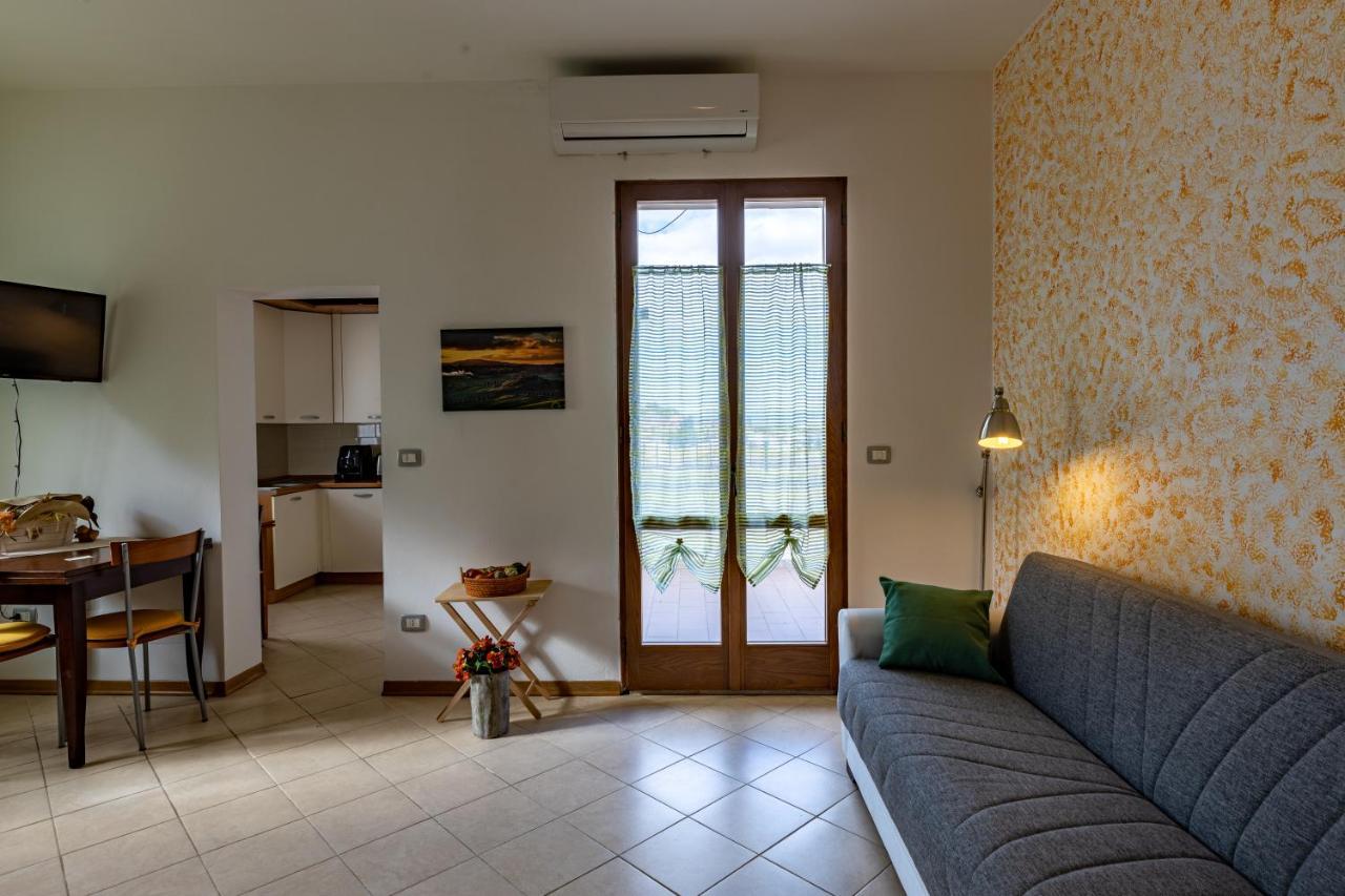 Ferienwohnung Il Trabucco E La Terrazza Della Val D' Orcia San Quirico dʼOrcia Exterior foto