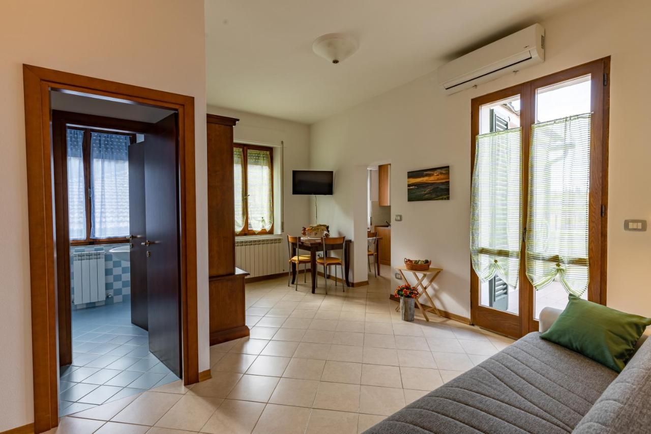 Ferienwohnung Il Trabucco E La Terrazza Della Val D' Orcia San Quirico dʼOrcia Exterior foto