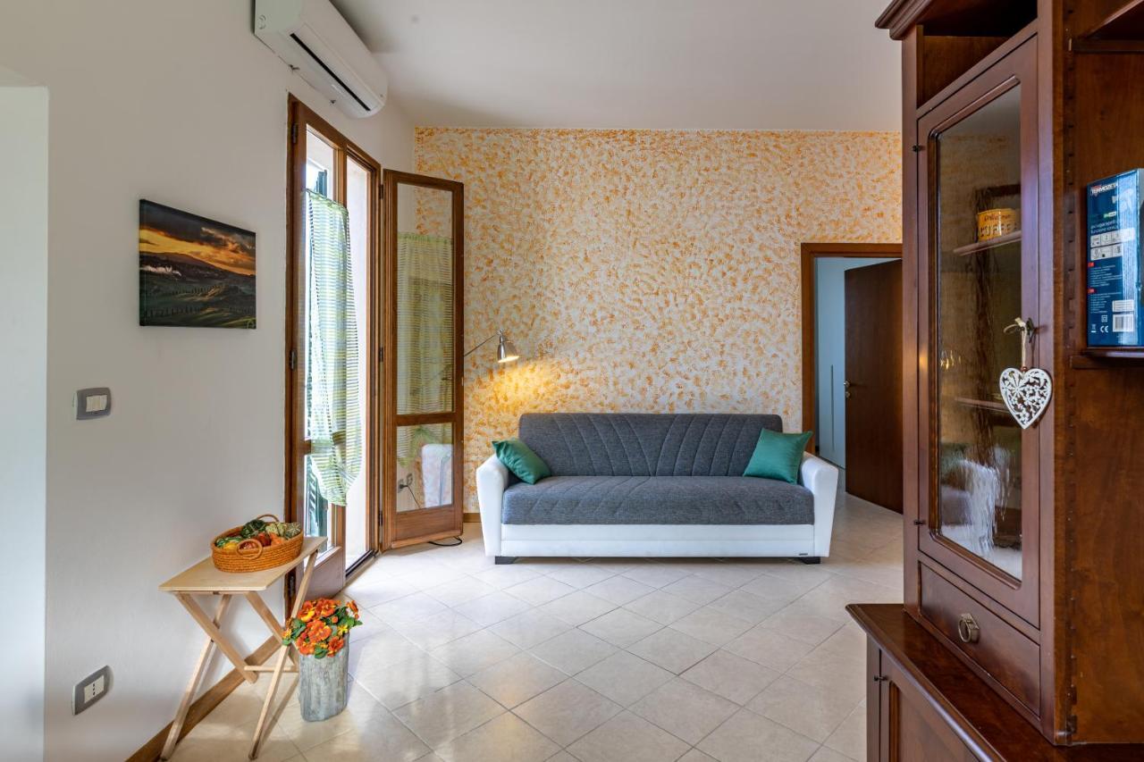 Ferienwohnung Il Trabucco E La Terrazza Della Val D' Orcia San Quirico dʼOrcia Exterior foto