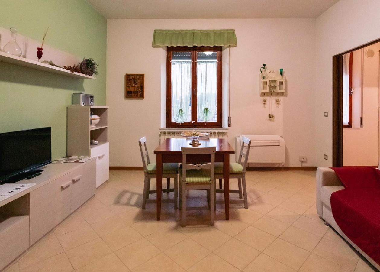 Ferienwohnung Il Trabucco E La Terrazza Della Val D' Orcia San Quirico dʼOrcia Exterior foto